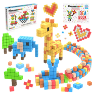 PICASSO TILES Magnētiskais konstruktors magnētiskie kubi 108 detaļas, PMC108
