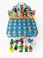 ITALIAN BRAIN ROT AI 3D atslēgu piekariņš, 5 cm, asort., BJ003