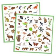 DJECO uzlīmju komplekts Fauna (160 gab.), DJ09285