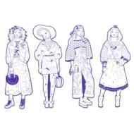 DJECO krāsošanas komplekts Les demoiselles – Zaho & friends, DJ09546