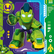 RAVENSBURGER bērnu puzle Iron Man & Friends, 3x49 gab., 12004192