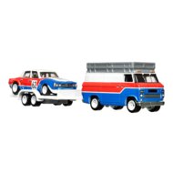 HOT WHEELS premium treileris ar automašīnu sortiments, FLF56
