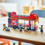 60407 LEGO® City Great Vehicles Sarkans divstāvu ekskursiju autobuss