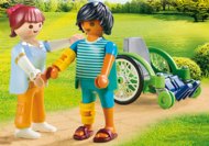 PLAYMOBIL City Life pacients ratiņkrēslā, 70193