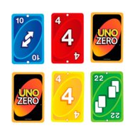 MATTEL GAMES UNO kārtis Zero, JHH48