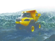 MAISTO TECH RC automašīna Volvo Rock Hauler Dump Truck, 82731