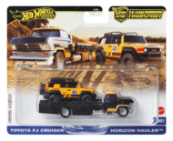 HOT WHEELS premium treileris ar automašīnu sortiments, FLF56