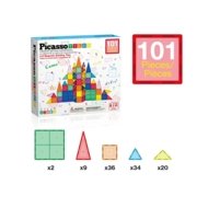 PICASSO TILES Magnētiskais konstruktors 101 gab., PT101