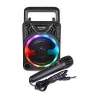 BONTEMPI bezvadu skaļrunis ar mikrofonu un RGB gaismām, 49 1000