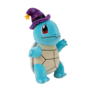 POKEMON plīša rotaļlieta Squirtle ar raganas cepuri, 20 cm, PKW3099