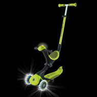 GLOBBER skrejritenis Go Up Deluxe Flash Lights, laima zaļš, 748-606