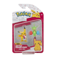 POKEMON Pikachu un Roselia darbības figūriņas, 2 gab., PKW2487