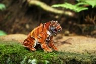 MAKEBUG 3D papīra puzle Siberian tiger, MB-D-0020