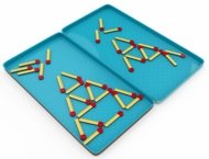 PURPLE COW ceļojumu spēle Matchstick Puzzles (LT, LV, EE), 6886