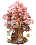 ROLIFE koka konstruktors Sakuru koka namiņš, TGS04