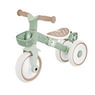 GLOBBER mācību trīsritenis Learning Trike 2in1 Plus, pistāciju, 737-109