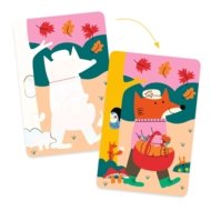 DJECO krāsošana ar ūdeni Magic Colouring – 4 Seasons, DJ09076
