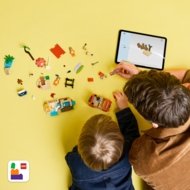 11202 LEGO® 4+ Berry Bluey pludmalē un ģimenes ceļojums ar auto