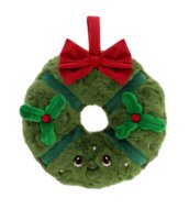 KEEL TOYS Plīša Ziemassvētku vainags 22 cm, EX3925
