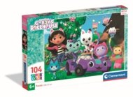 CLEMENTONI puzle Gabby's Dollhouse 2025 - 2, 104 gab., 25034