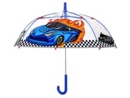 PERLETTI caurspīdīgs lietussargs ar sporta automašīnu 45/8, 15654