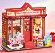 ROLIFE koka konstruktors Rotaļlietu veikals, DS044