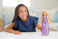 DISNEY PRINCESS lelle  - Salātlapiņa Rapunzel, HLW03
