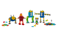 PLUS PLUS konstruktors - Mācies būvēt robotus, 3963