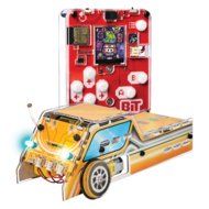 CIRCUITMESS Wacky Robot izglītojošs STEM komplekts Sparkly, CM-SA-SPARKLY