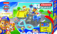 CARRERA PAW PATROL sacīkšu komplekts ar 2 mašīnām, 2,4m, 20063057