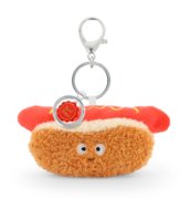 KEEL TOYS KEELECO plīša piekariņš Hotdogs, 12cm, BC4309