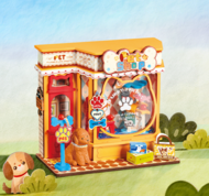 ROLIFE koka konstruktors Mājdzīvnieku veikals, DS045