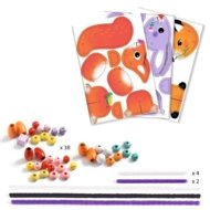 DJECO Vēršana ar pūkainām stieplēm Mīlīgie dzīvnieki, DJ00084