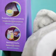 MILLI mīksts mūzikas projektors pūce