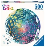 RAVENSBURGER puzle Circle of Colors Underwater world, 500 pcs, 17170