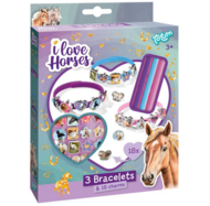 TOTUM radošais komplekts I Love Horses Charms & Bracelets, 73135