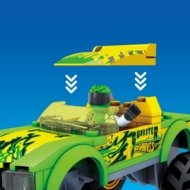 MEGA CONSTRUX HOT WHEELS monster truck Gunkster mašīna, HDJ94