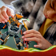 71854 LEGO® NINJAGO® Cole Misiju robots un Pūķis Zane