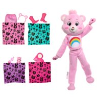 BARBIE lelle ar melniem matiem Cutie Reveal Care Bears Series - Cheer Bear, JCN95
