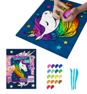 SPLAT PLANET clay painting Unicorn, SP46871