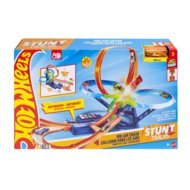 HOT WHEELS triku trase ar sadursmi gaisā, JFD12