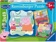 RAVENSBURGER PUZZLE puzle Peppa Pig, 3x49 gab., 12004288 4