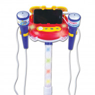 BONTEMPI mp3 skatuves statīvs ar 2 mikrofoniem, 40 1410