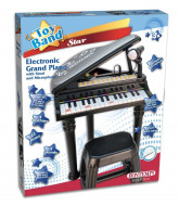 BONTEMPI elektriskās klavieres ar mikrofonu, kājām un ķeblīti, 10 3000