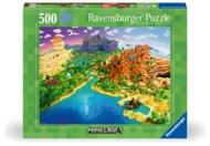 RAVENSBURGER puzle World of Minecraft, 500d., 1568
