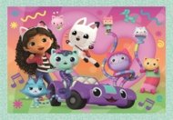 CLEMENTONI GABBY'S DOLLHOUSE puzle, 4in1, 21752