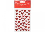 LOVE YOU MORE Sirds formas uzlīmes, 737174