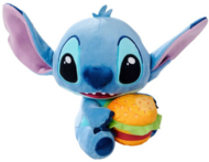 SIMBA DISNEY plīša rotaļlieta Stitch ar hamburgeru, 25 cm, 6315870513