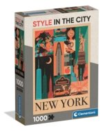 CLEMENTONI puzle Style In The City New York, 1000 gab., 37116