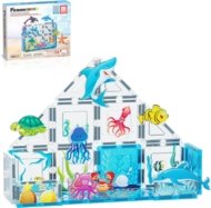 PICASSO TILES Magnētiskais konstruktors ar 8 figūrām Aquarium 26 gab., PTQ25